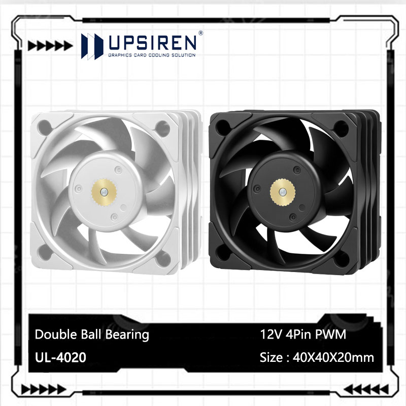 Case Fan Controller - Ventilador de Resfriamento UPSIREN UL-4020 4cm/40x40x20mm/com