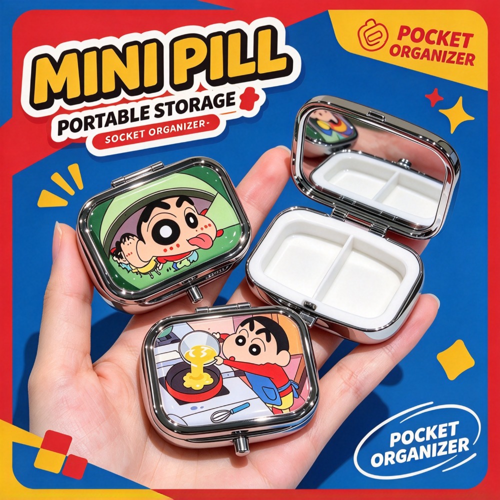 Case Fans - Caixa de metal selada em miniatura