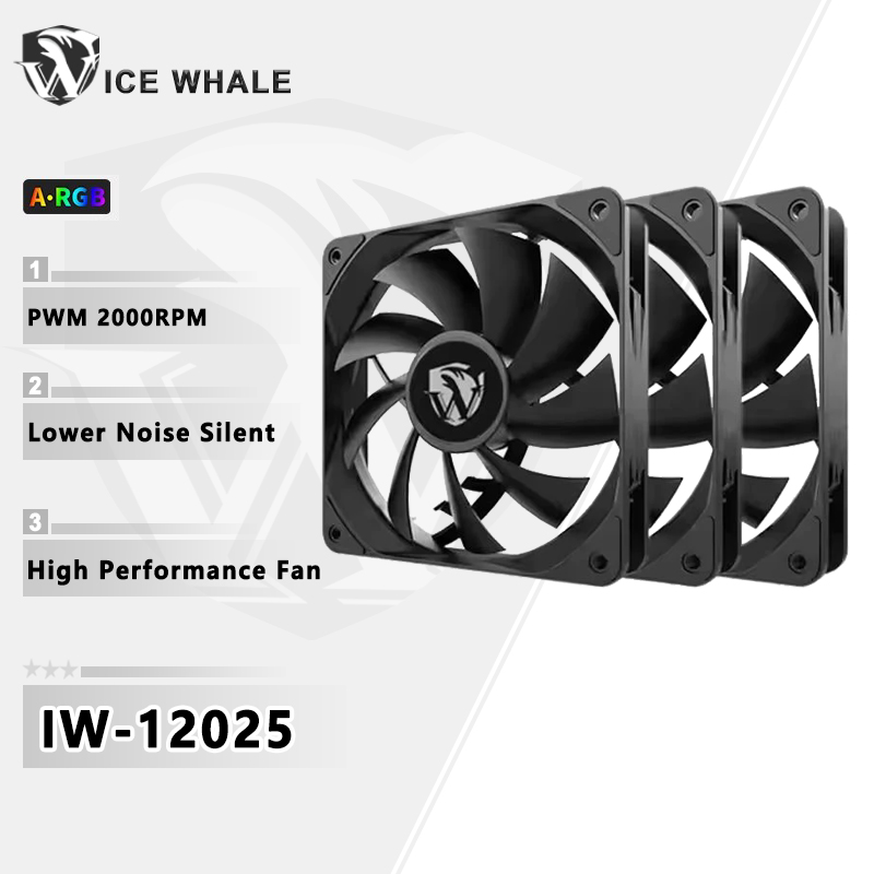 Case Fan Controller - Ventoinha de Resfriamento ICE Whale IW-12025