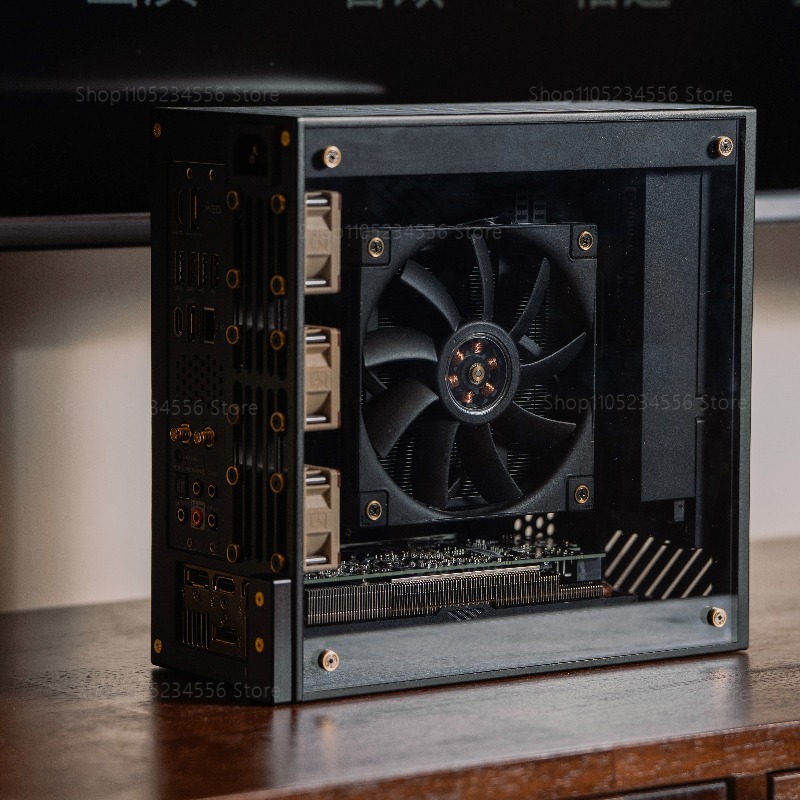 Lp p6 itx caso de alumínio cnc - Sff Mini Itx Cnc Aluminum Chassis avaliação e preço