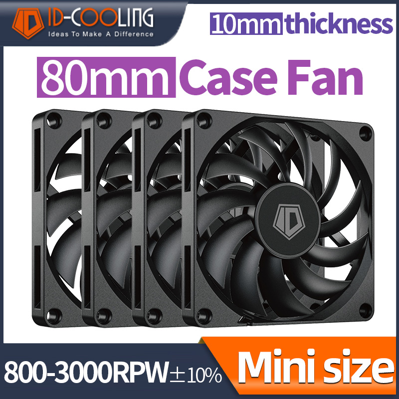 ID-COOLING 80mm PWM 800-3000RP - Case Fan Controller avaliação e preço