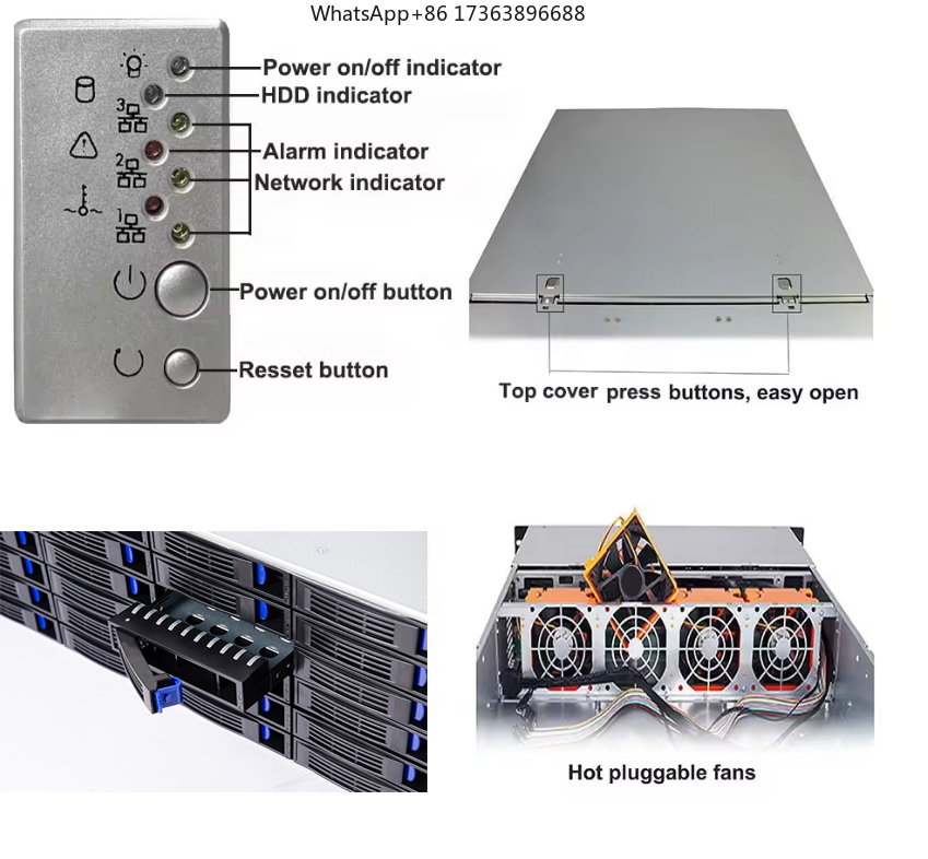 Gabinete de Servidor Rackmount - Case Fans avaliação e preço